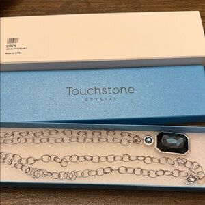 Touchstone Crystal Royalty Pendant Necklace